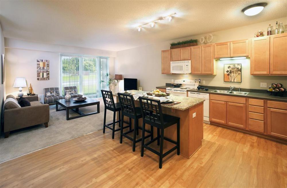 Execustay At York Place Apts Edina Rom bilde